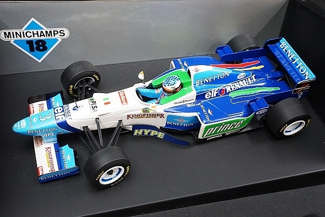 Minichamps 1/18 Benetton B201 Jenson Button 100010008 | eBay