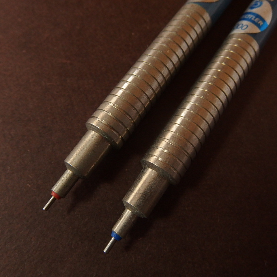 傷や汚れあり】☆廃番 レア staedtler marstechno 0.5 0.7 二本セット