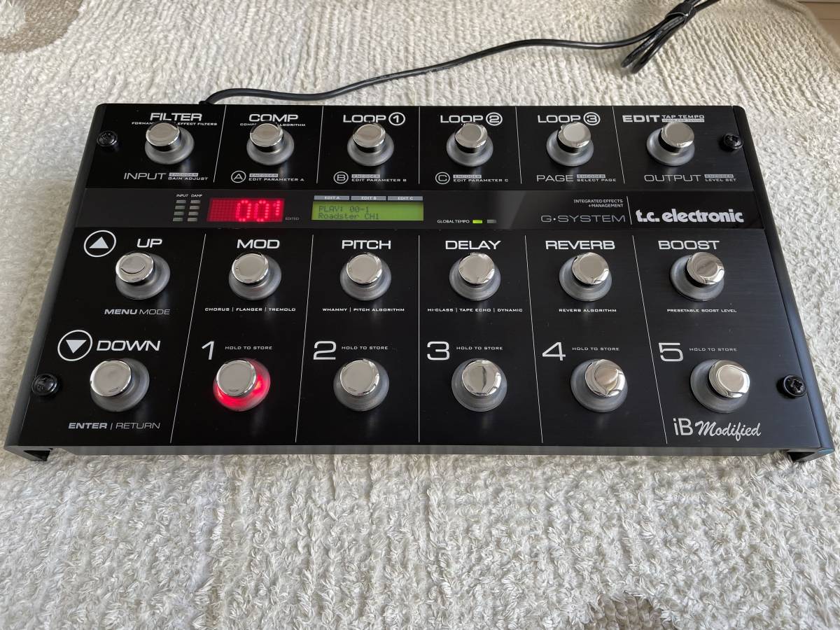 【ジャンク】 tc electronic G-System マルチエフェクター ジャンク】 tc electronic G-System マルチエフェクター ジャンク】 tc