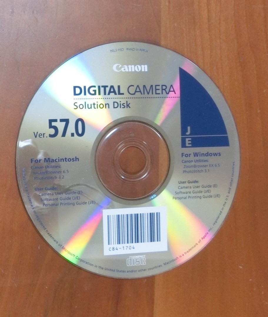 【未使用に近い】Canon キヤノン DIGITAL CAMERA Solution Disk Ver57.0の落札情報詳細 ヤフオク落札