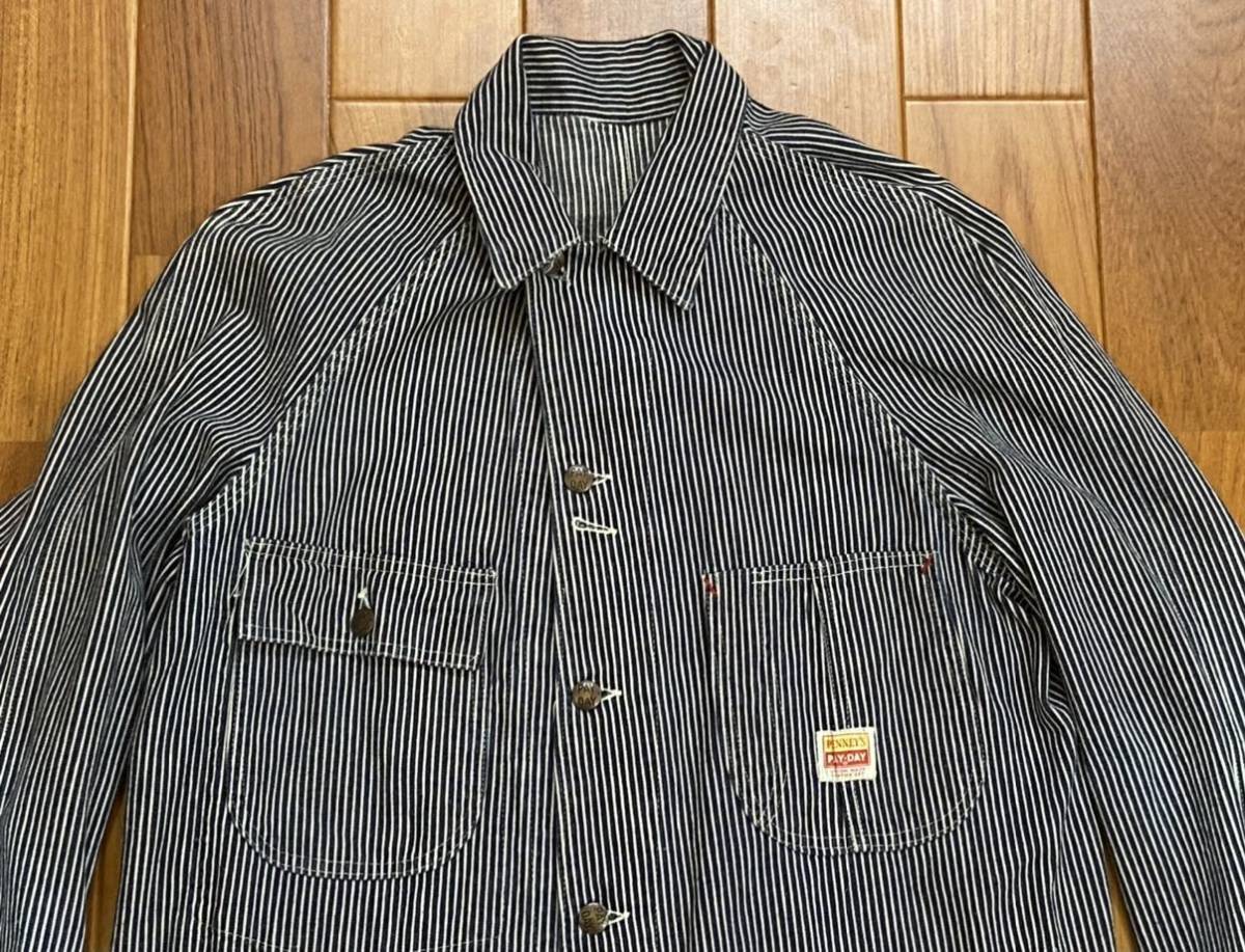 1950s PAY DAY ヒッコリーカバーオール