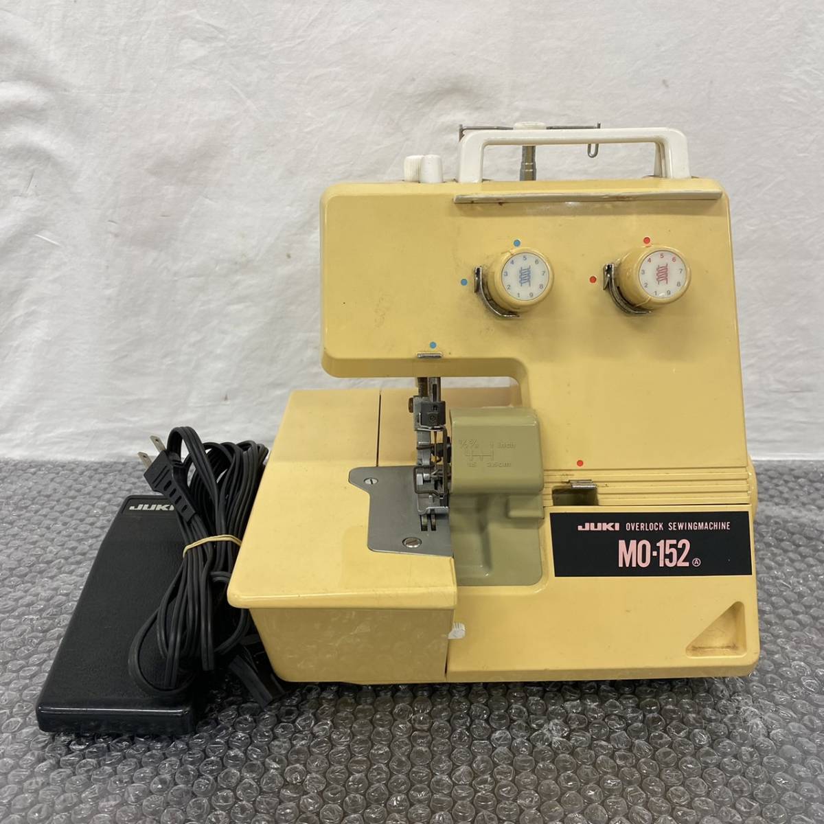 【全体的に状態が悪い】W016999(102)533/ST4000【名古屋】JUKI ジューキ OVERLOCK ミシン MO152 の