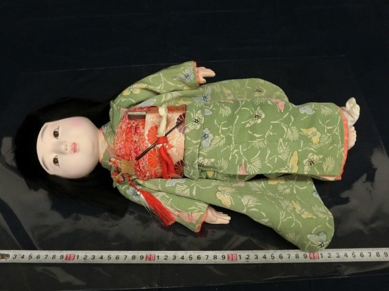 緑青・市松人形の今日 続・市松人形の系譜 生き人形,三つ折れ