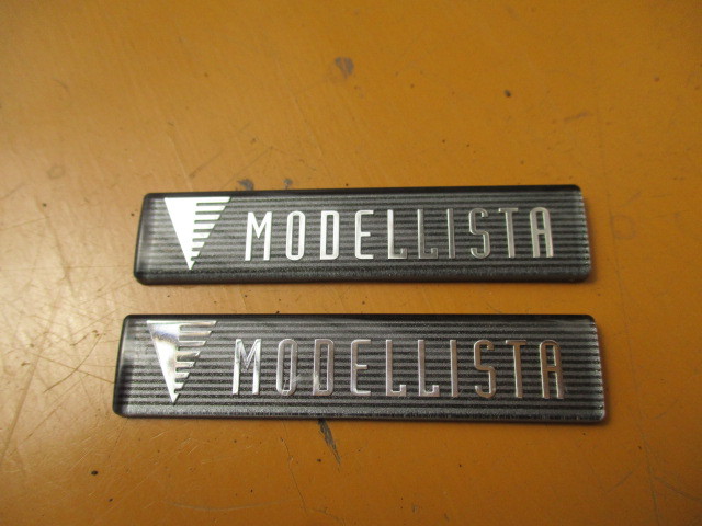 モデリスタ MODELLISTA フロントスポイラー用 エンブレム 55mm×12mm 2枚 モデリスタエンブレム 即決 の落札情報詳細 ヤフオク落札価格情報 オークフリー・スマートフォン版 モデリスタ MODELLISTA フロントスポイラー用 エンブレム 55mm×12mm 2枚 モデリスタエンブレム 即決 の落札情報詳細 ヤフオク落札価格情報 オークフリー・スマートフォン版