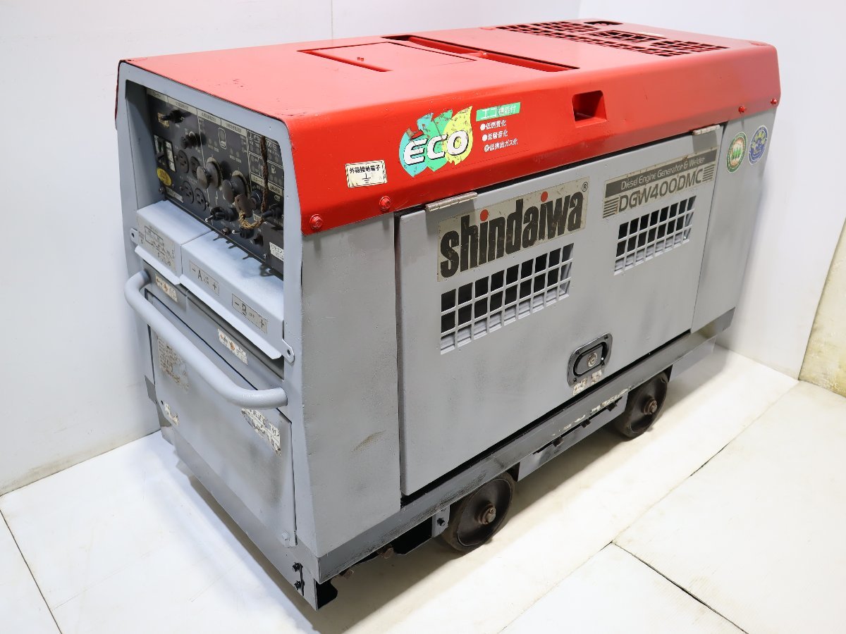 新ダイワ shindaiwa 防音型 エンジン発電機 溶接機 単相／三相