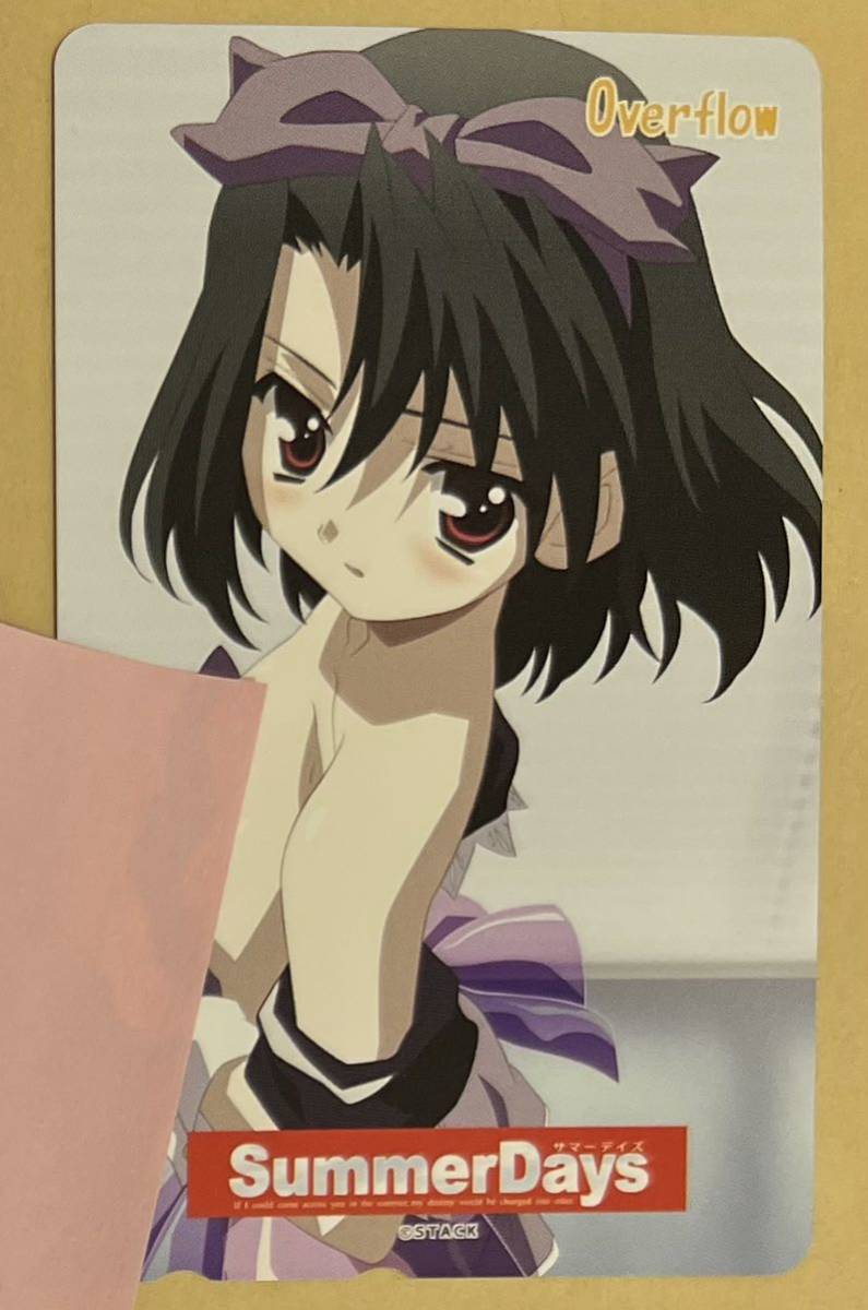 School Days 抱き枕カバー 購入 特典 テレカ 【清浦 刹那 Summer Cross