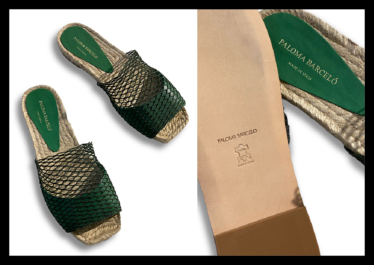 未使用】定価4.8万 PALOMA BARCELO パロマ バルセロ リラクシーに履け 取次店 パロマバルセロ サンダル(made Spain) in サンダル