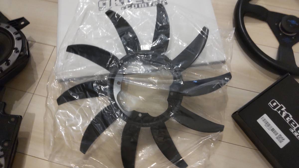 GKTech ハイフローファン S13/S14/S15/R32/R33/R34 SR20 RB20
