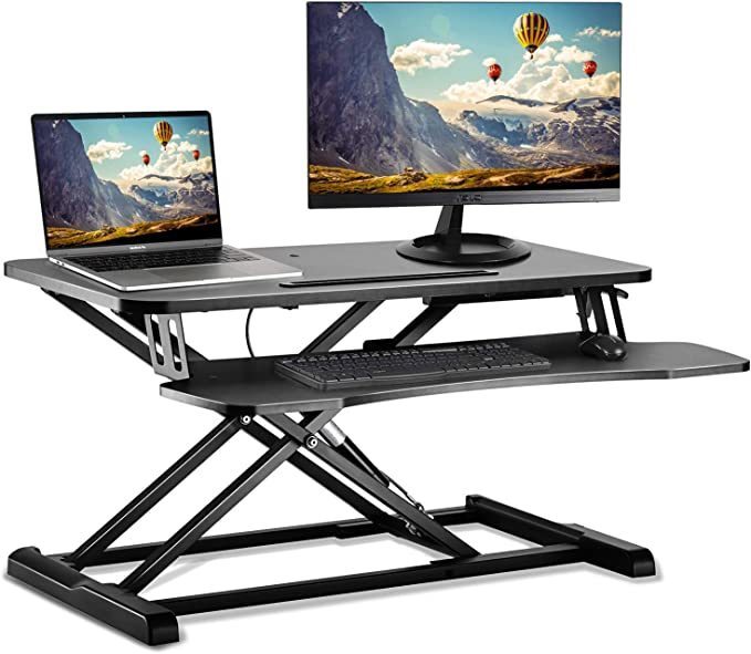 FLEXISPOT E1W-JA ブル 昇降デスク 