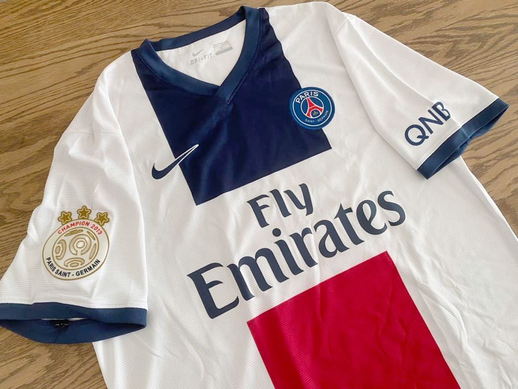 【2013-14・PSG・パリ・サンジェルマン(A)#10 イブラヒモビッチ 】 NIKE パリサンジェルマン 13/14 ユニフォーム アウェイ 半袖