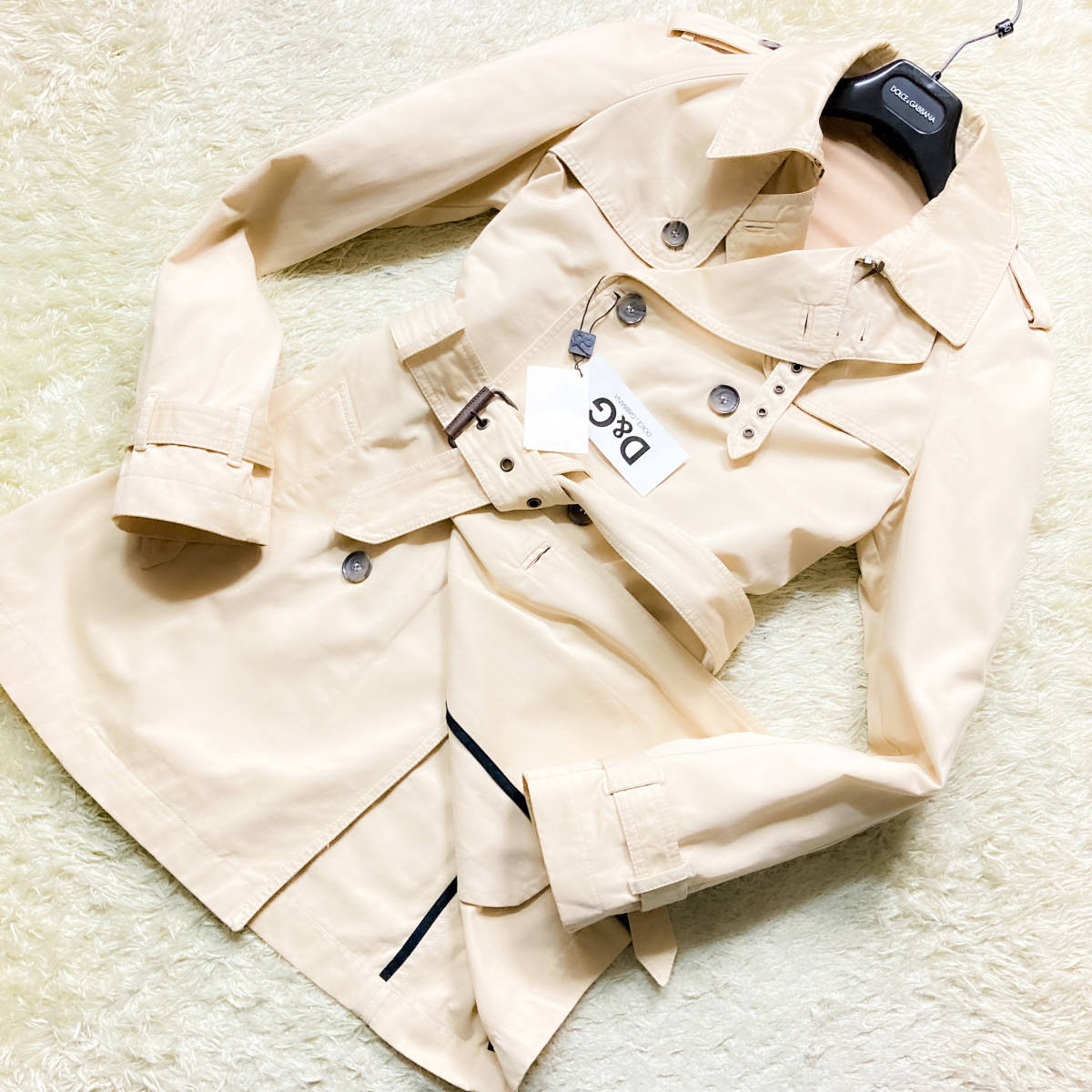 ☆8912S☆ LAPINE BLANCHE トレンチコート ジャケット・アウター 