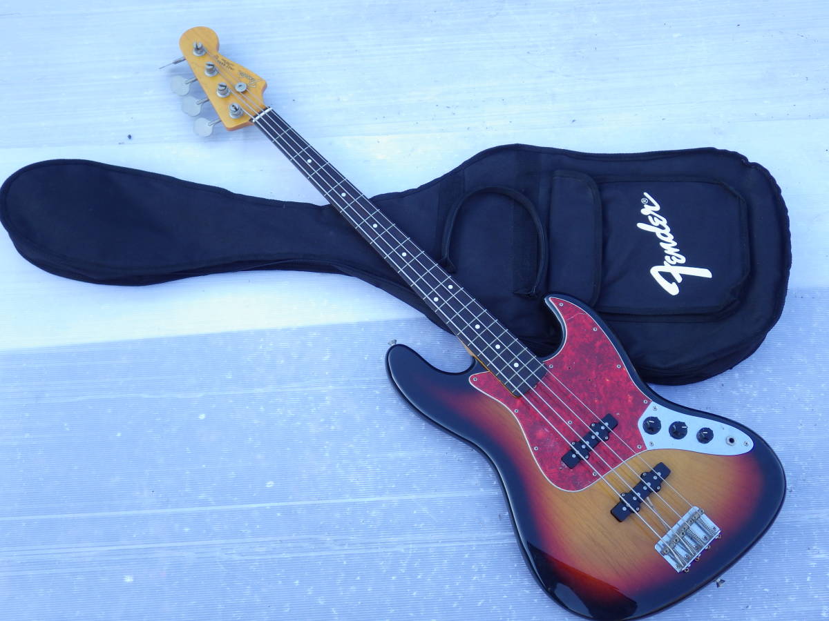 【やや傷や汚れあり】(G258) 音出しOK Fender Japan JAZZ BASS ジャズ バス ジャズベ エレキ ベース ギター ...