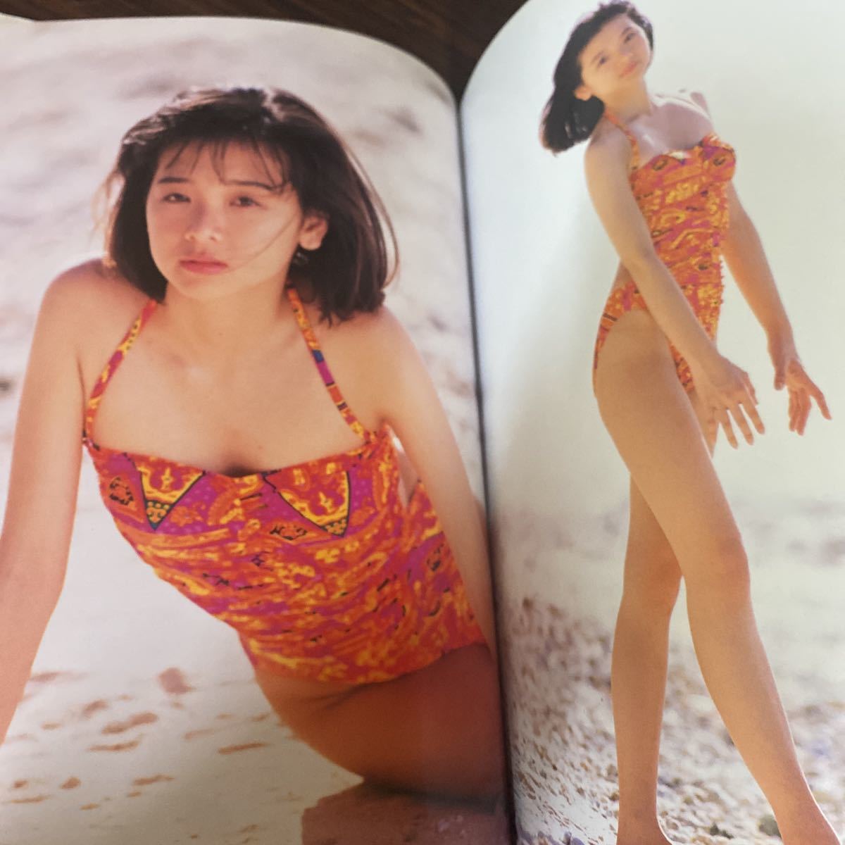 目立った傷や汚れなし】写真集 宍戸留美 HOT SKETCH アイドル グラビア