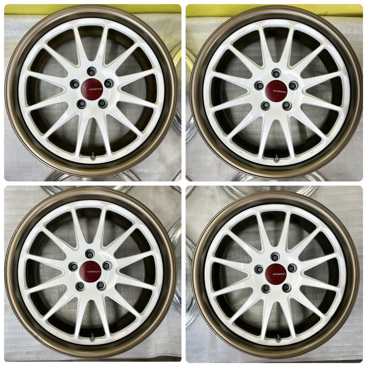 タイヤ ホイール 19インチ WORK 4本 WORK タイヤ＋ホイール ４本セット（中古） ワーク work ホイール 19