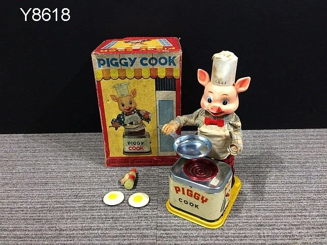 当時もの貴重!! トミー PIGGY COOK/ピギーコック リメイク版 / 復刻版
