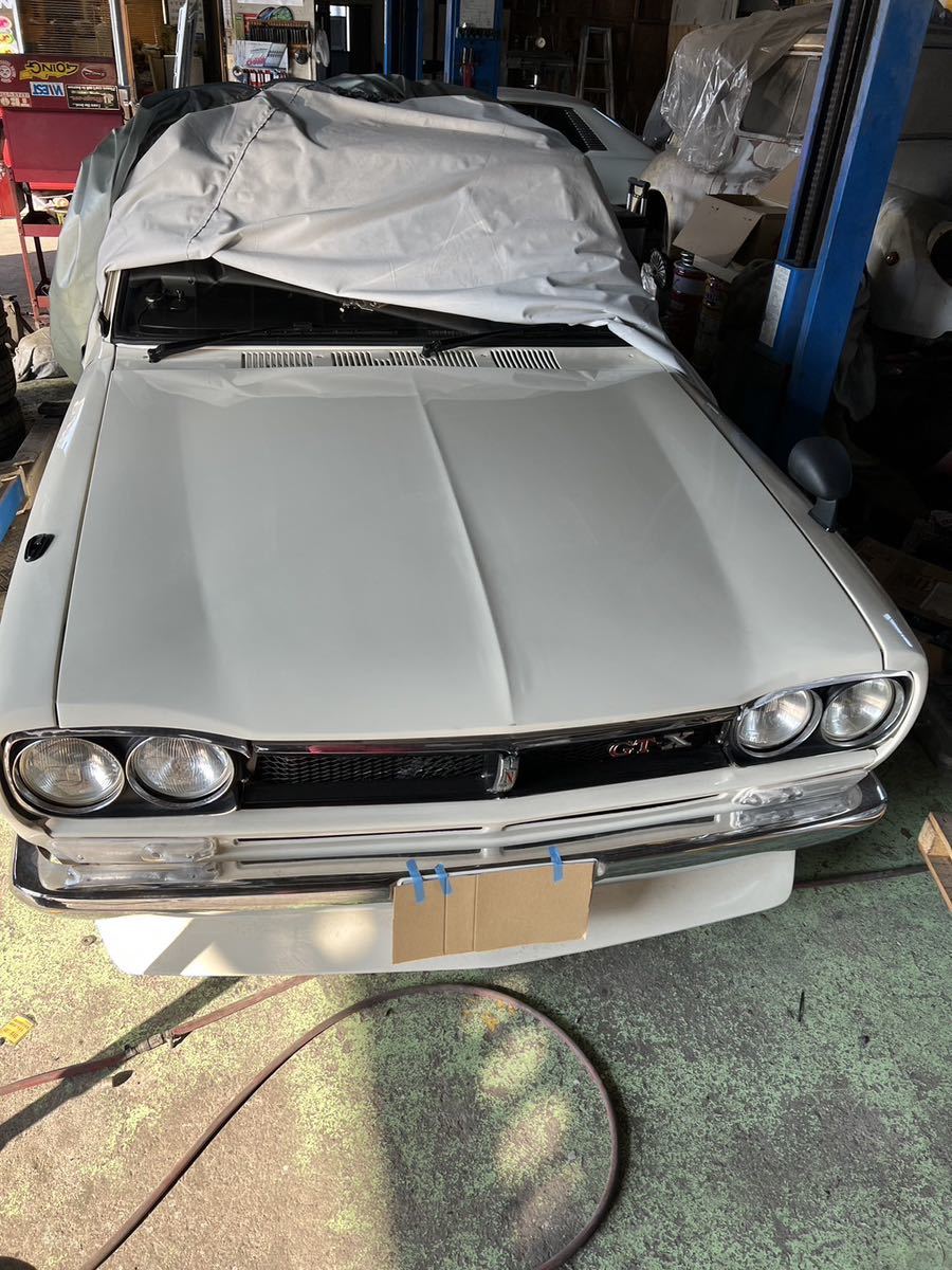 旧車ハコスカボンネット
