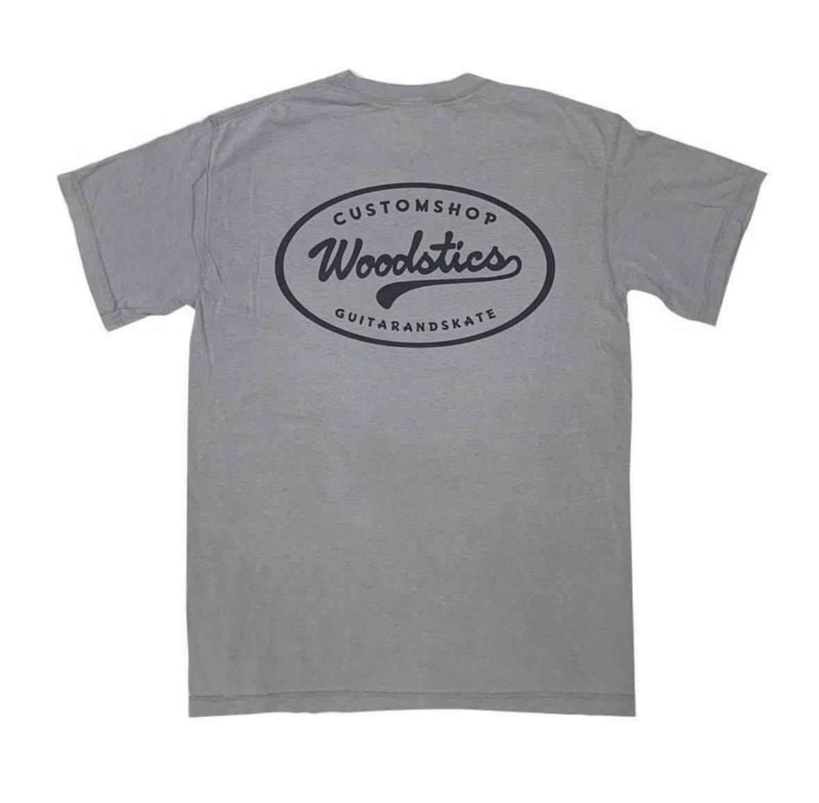 Woodstics Tシャツ L グレー PIZZA OF DEATH Ken yokoyama 横山