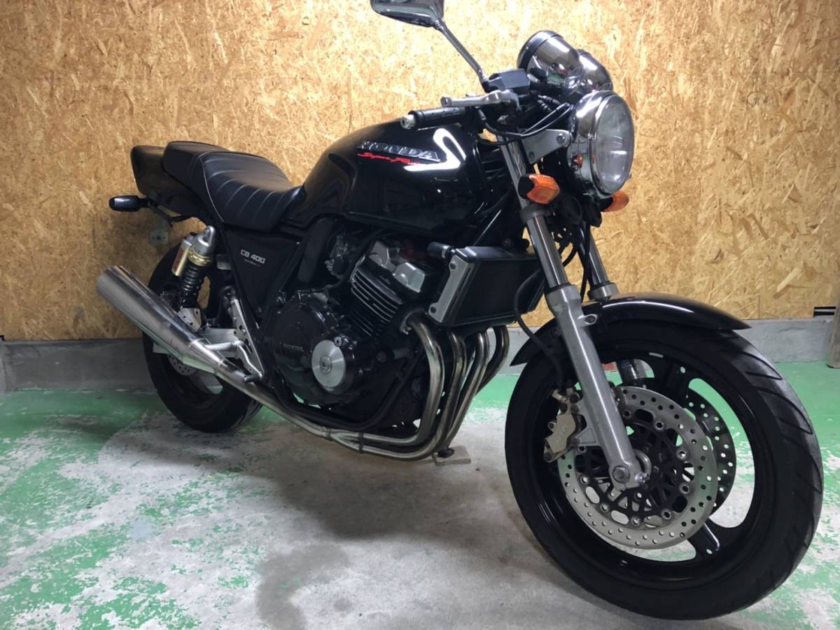 傷や汚れあり】HONDA CB400SF NC31 車検付きR5.10月 BEET B/S タック