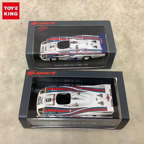 SPARK-MODEL S4432 Scale 1/43 | PORSCHE 936/78 2.1L F6 TURBO TURBO TEAM MARTINI RACING N 5 24h LE