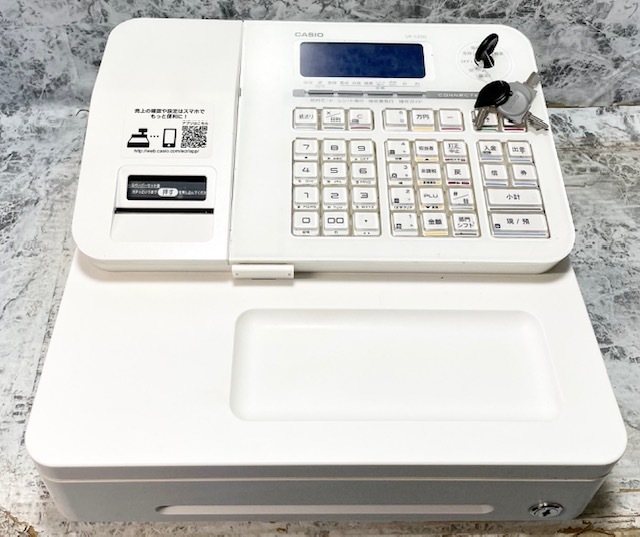 値下げ☆新品未使用メーカー保証つきカシオレジ 25- SR-S200-EX