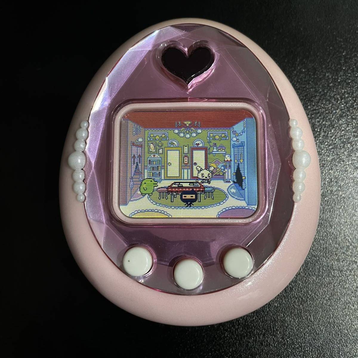 たまごっちidl 15周年verパープル おうちでたまごっちステーション