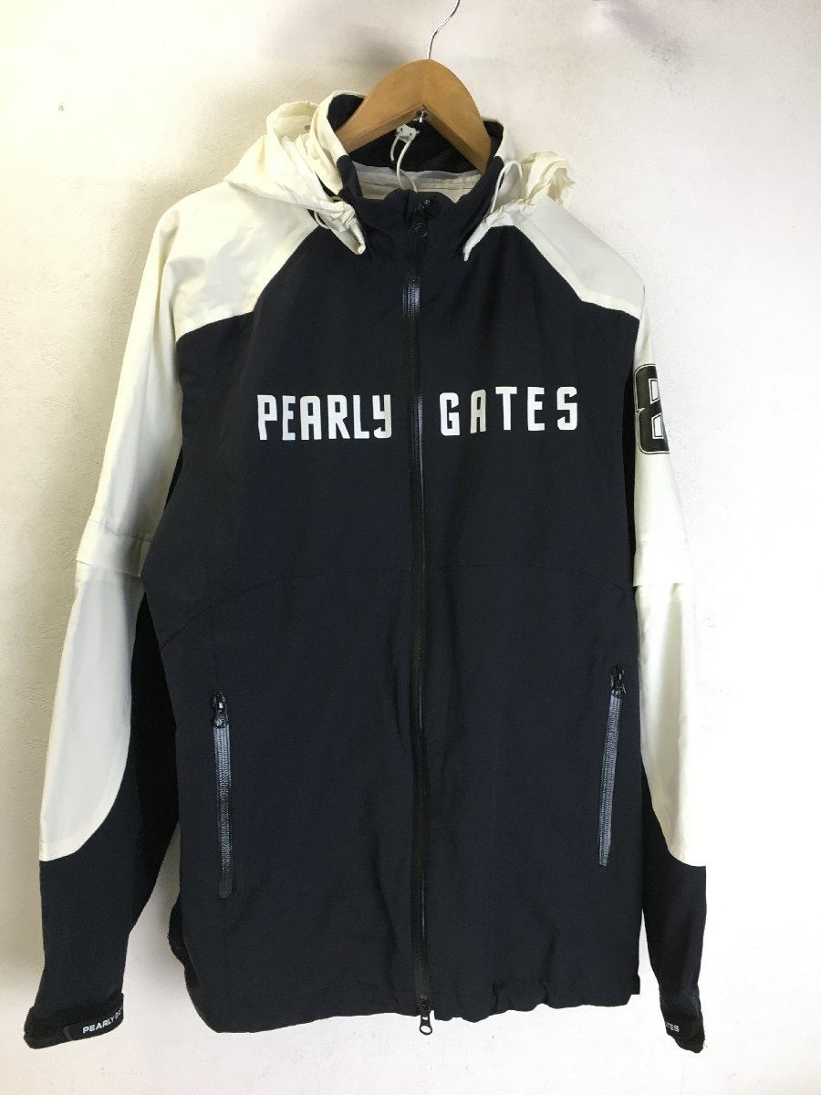 美品　PEARLEY GATES パーリーゲイツ　2WAY リバーシブルダウン PEARLY GATES パーリーゲイツ 2WAY ダウンジャケット カーキ系