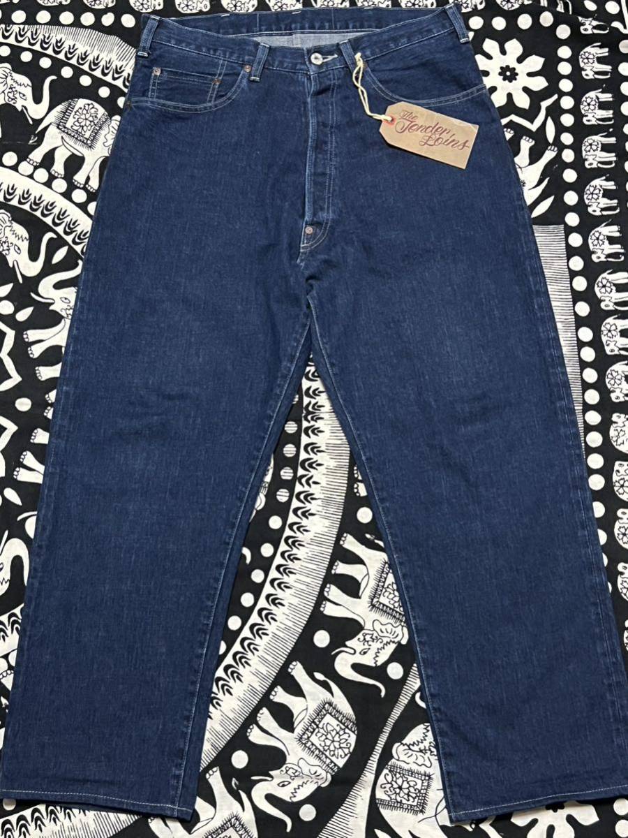 \半額SALE／TENDERLOIN DENIM PNT WASH INDIGO 20SS tXGSQm92205995004