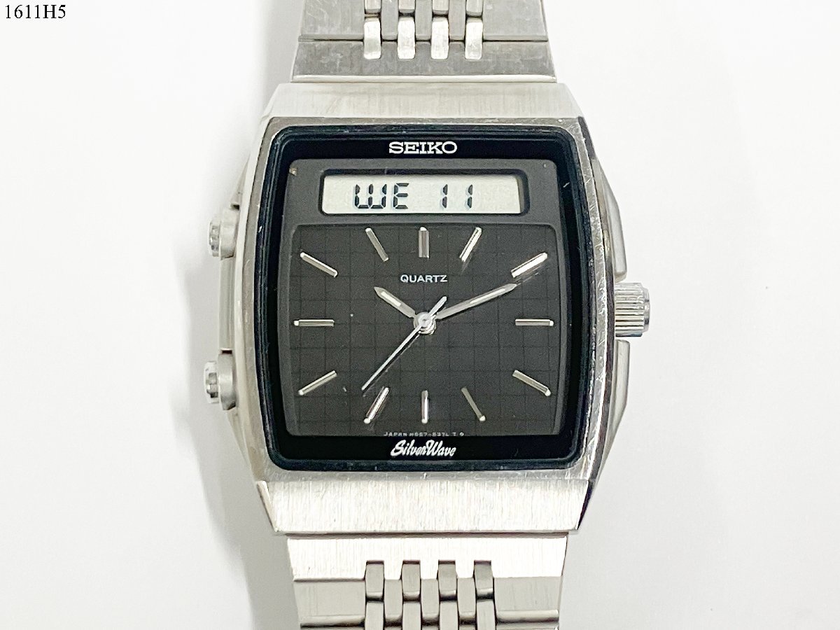 1970年代製 ファッション 【稼働・電池交換済】SEIKO Silverwave