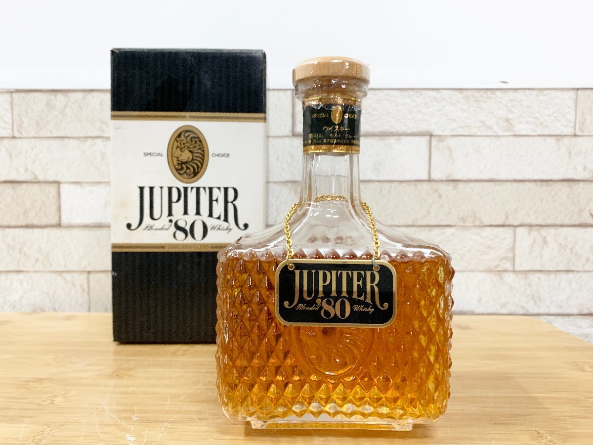 未開栓古酒 東洋醸造 ジュピター JUPITER 80 ウイスキー 760ml 東洋醸造 ジュピター JUPITER '80 ウイスキー 古酒 - メルカリ