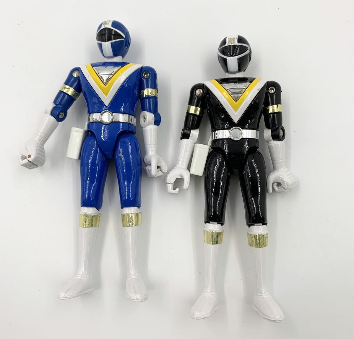 地球戦隊ファイブマン　ブラック　超合金フィギュア　希少当時モノ　戦隊ヒーロー 全体的に状態が悪い】地球戦隊ファイブマン ブラック ブルー 当時物 超