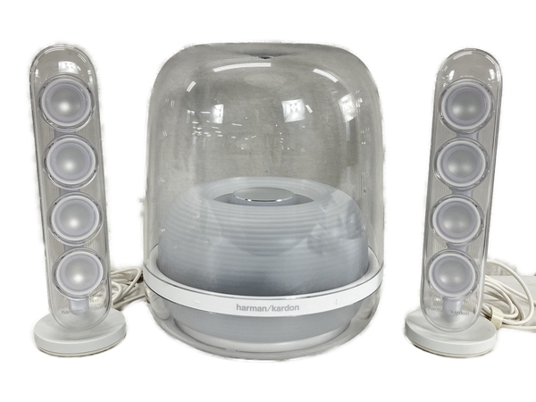 未使用ジャンク品 Harman Kardon SOUNDSTICKS 4 Amazon.com: Harman Kardon HK SoundSticks 4-2.1 Bluetooth Speaker