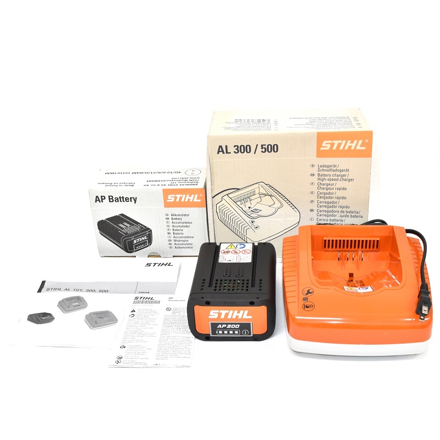 新品未使用 STIHL HSA26 ガーデン バリカン バッテリー充電器セット 