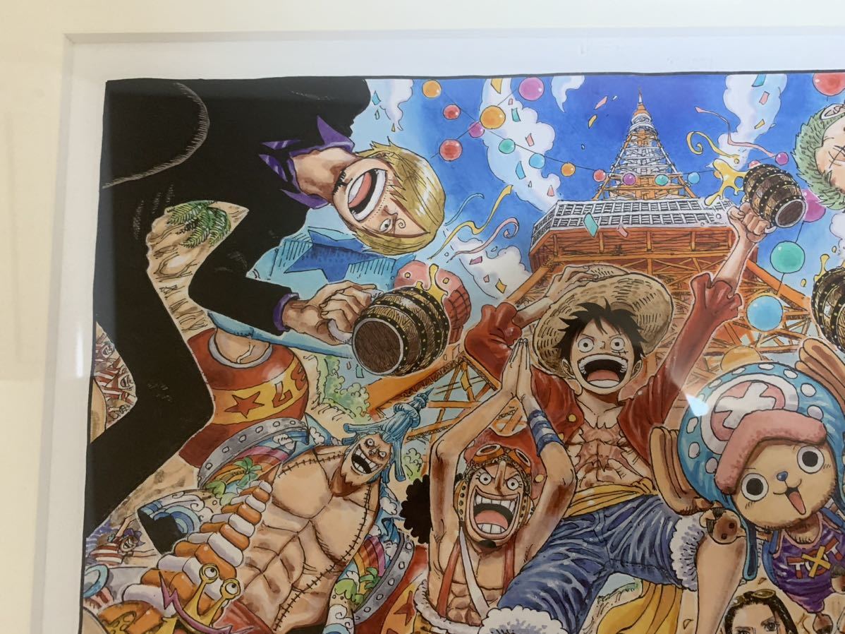 底値　複製原画　ワンピース　東京タワー　廃盤 ワンピース ONE PIECE 複製原画 東京タワー限定 ワンピース複製