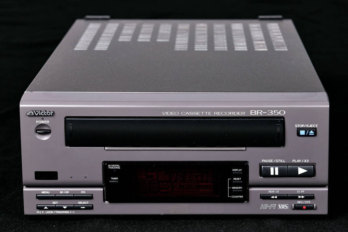 Victor HR-B13 VHSビデオカセットレコーダー【動作確認済み】 美品】Victor HR-B13 VHSビデオデッキリモコン付メンテナンス済｜Yahoo
