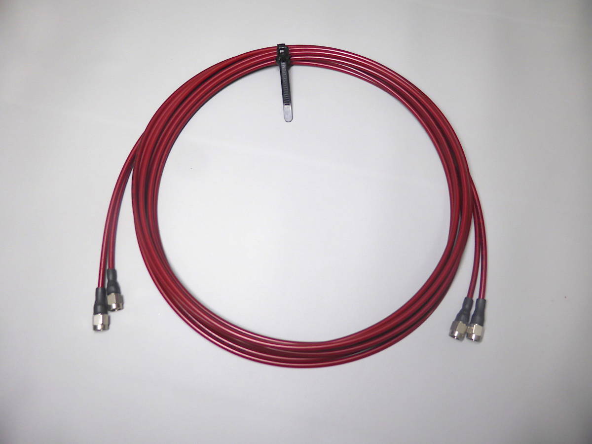 【やや傷や汚れあり】SUHNER (HUBER+SUHNER) 同軸ケーブルアッセンブリ SUCOFORM 141 PE SMA-P／SMA ...