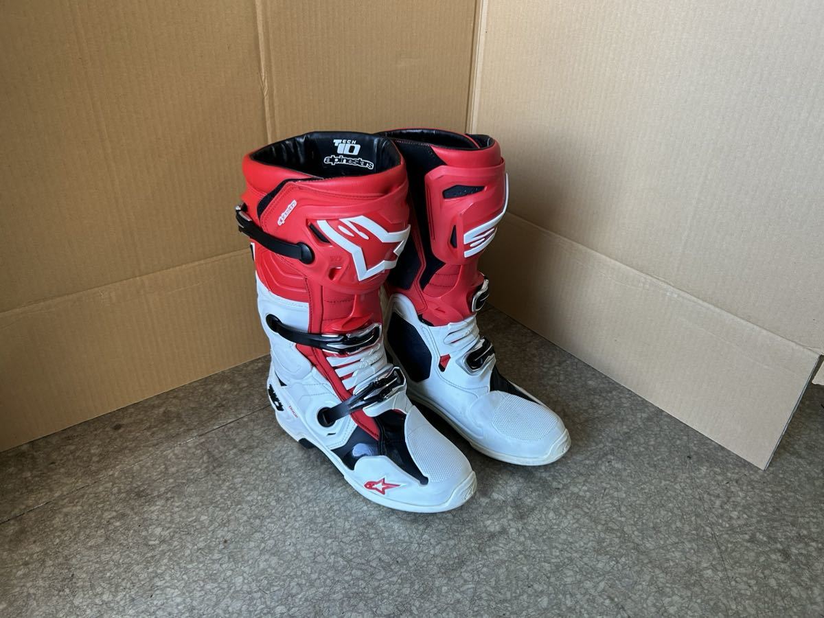 Alpinestars モトクロスブーツ ホワイト/ブラック Alpinestars オフ