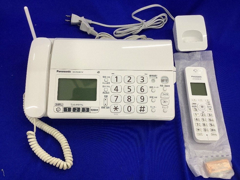 おたっくす Panasonic KX-PD205DL-W ファックス FAX 【公式通販】
