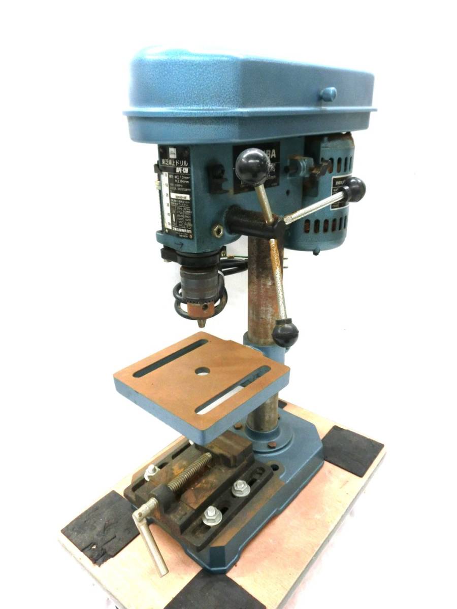 東芝 卓上ドリル DP-10A 鉄工10mm 木工15mm ボール盤 バイス付き