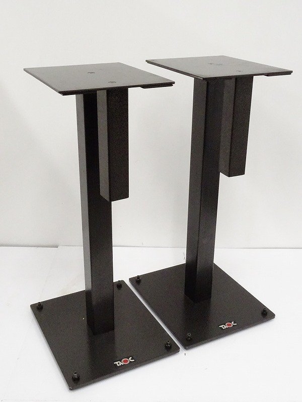 やや傷や汚れあり】□□TAOC SST-60H スピーカースタンドペア タオック