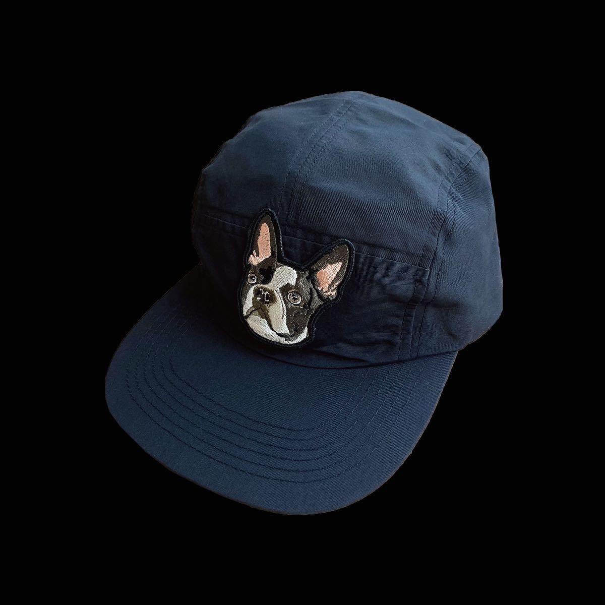 【未使用】Boston terrier embroidery CAP ボストンテリア 刺繍 犬 帽子 キャップの落札情報詳細 ヤフオク落札