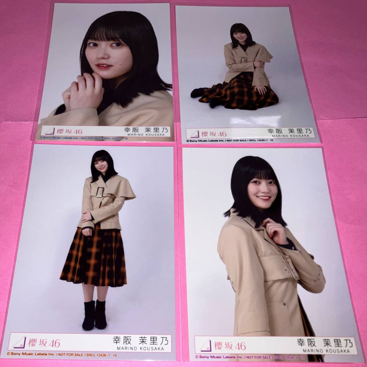 櫻坂46 幸阪茉里乃 生写真コンプ 櫻坂46】なんとも言えない