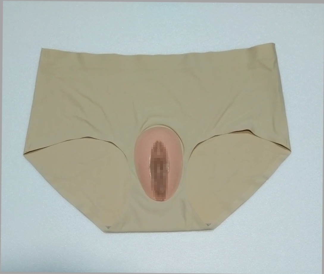 性転換　性器 未使用】性転換用シームレスショーツ L・女性器付着【無毛・ぱっくりタイプ】女体化/女装/トランスジェンダー、の落札情報詳細 -  Yahoo!オークション落札価格検索 オークフリー