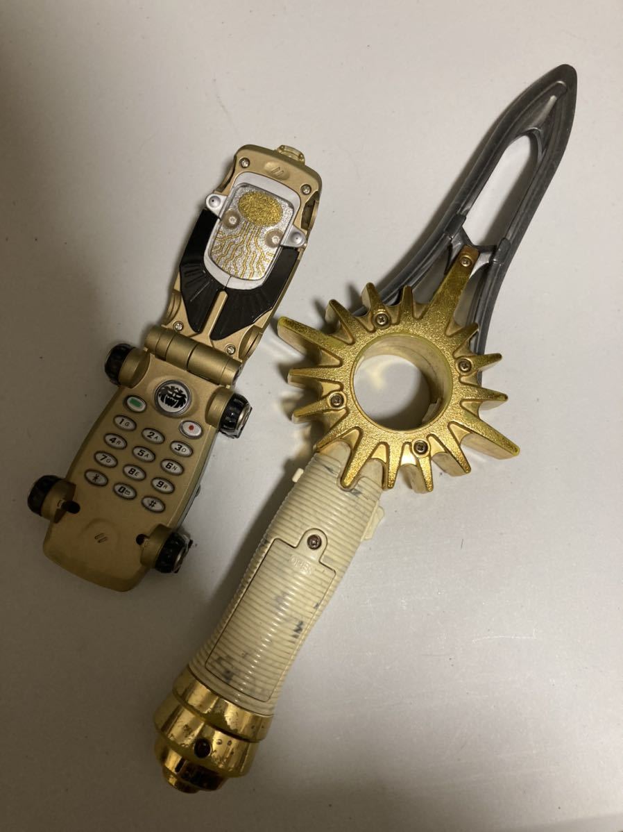 ガオレンジャー 獣皇剣 バンダイ 百獣戦隊ガオレンジャー 獣皇剣 傷や