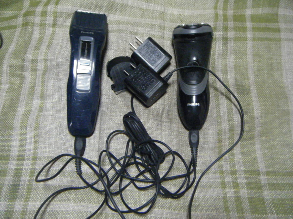 【やや傷や汚れあり】 PHILIPS フィリップス ヘアカッター HC3402 バリカン/PT725 フィリップス シェーバー の落札情報詳細