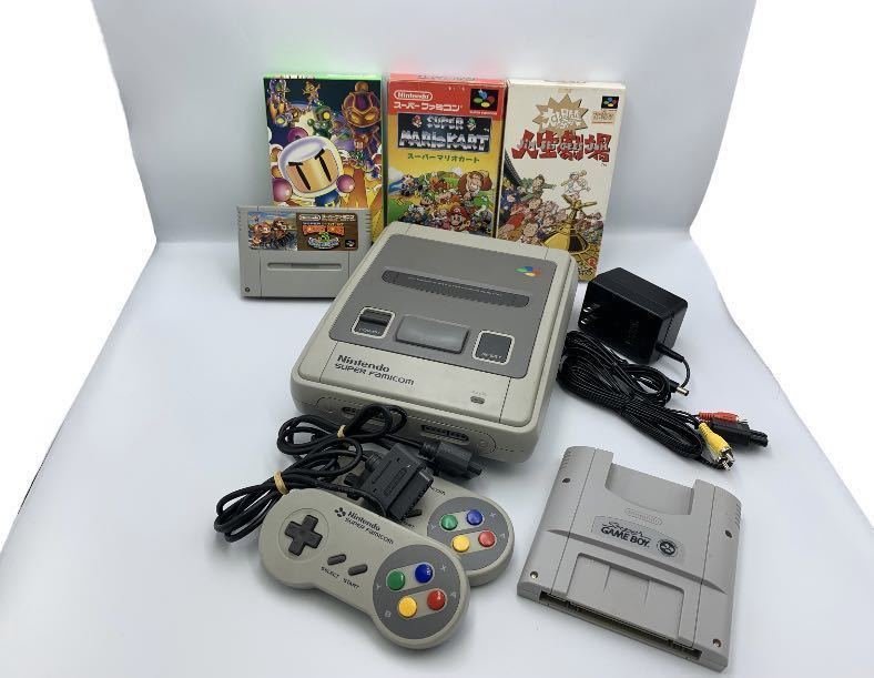 ③安心の動作保証 すぐに遊べる スーパーファミコンセット ほぼ新品 
