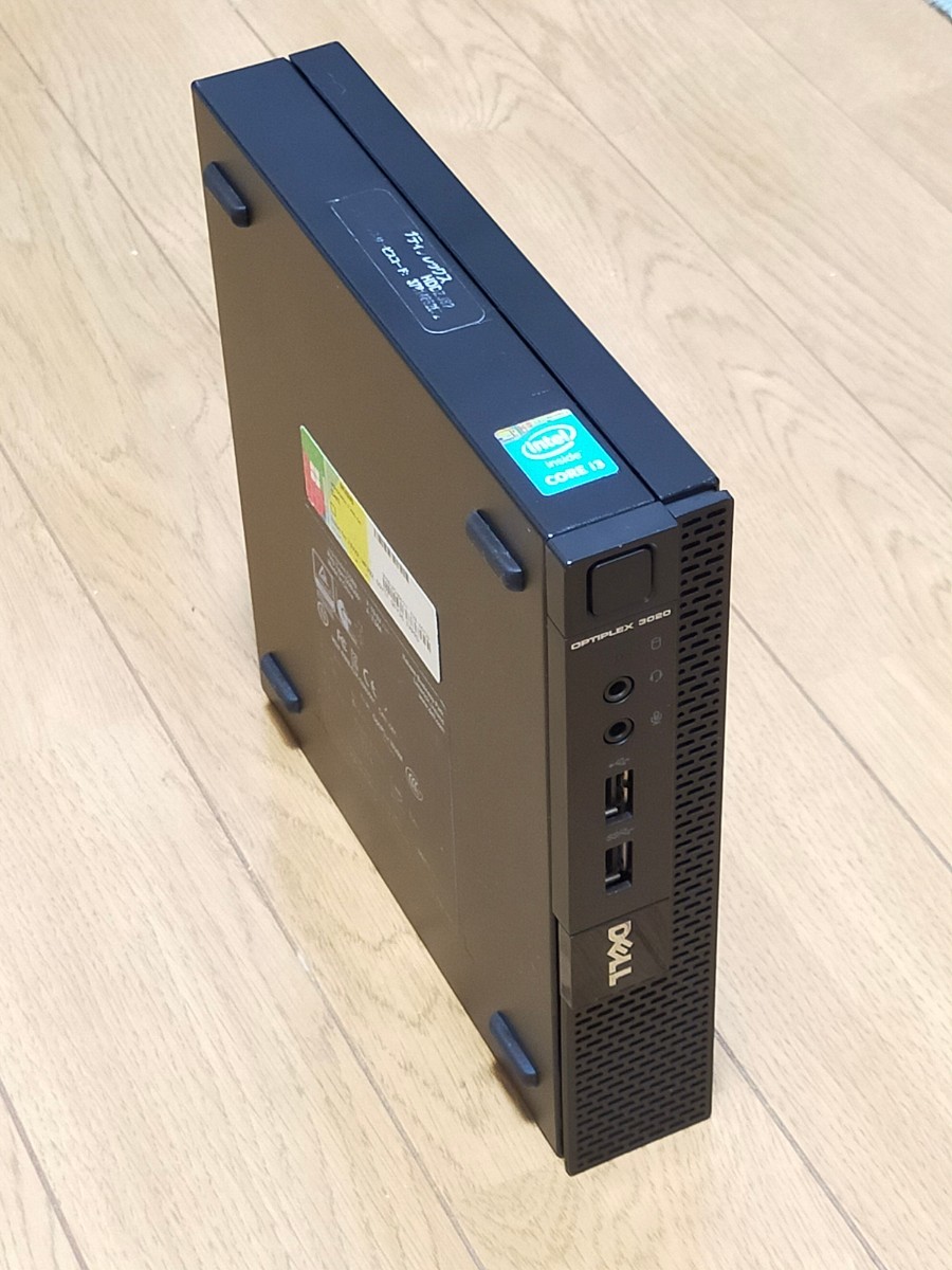 【傷や汚れあり】☆送料無料 デル DELL OPTIPLEX 3020M i5 4570TE メモリ4GB 新品SSD 128GB 交換済 ...