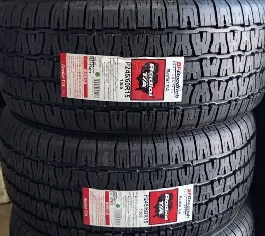 【未使用】急遽入荷 入荷少量 BFグッドリッチ ラジアル T/A P 245/60R15 100S 2本 2022年製 新品 正規品 245/ ...
