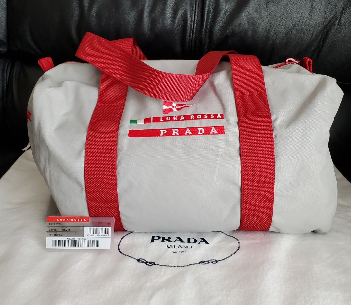 PRADA プラダ ボストンバッグ LUNAROSSA ルナロッサ プラダ ルナ