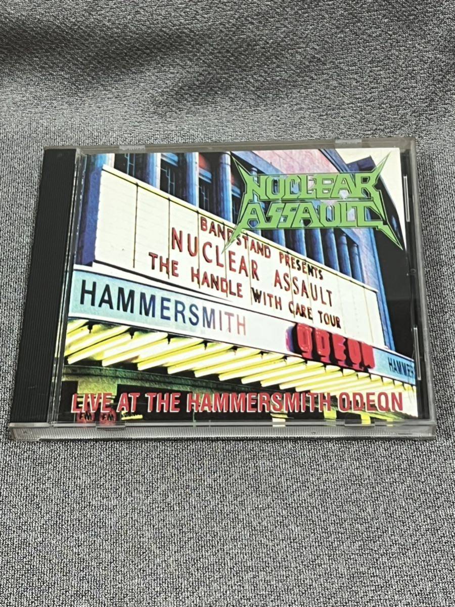 【やや傷や汚れあり】【CD】NUCLEAR ASSAULT / LIVE AT THE HAMMERSMITH ODEON / ニュークリア