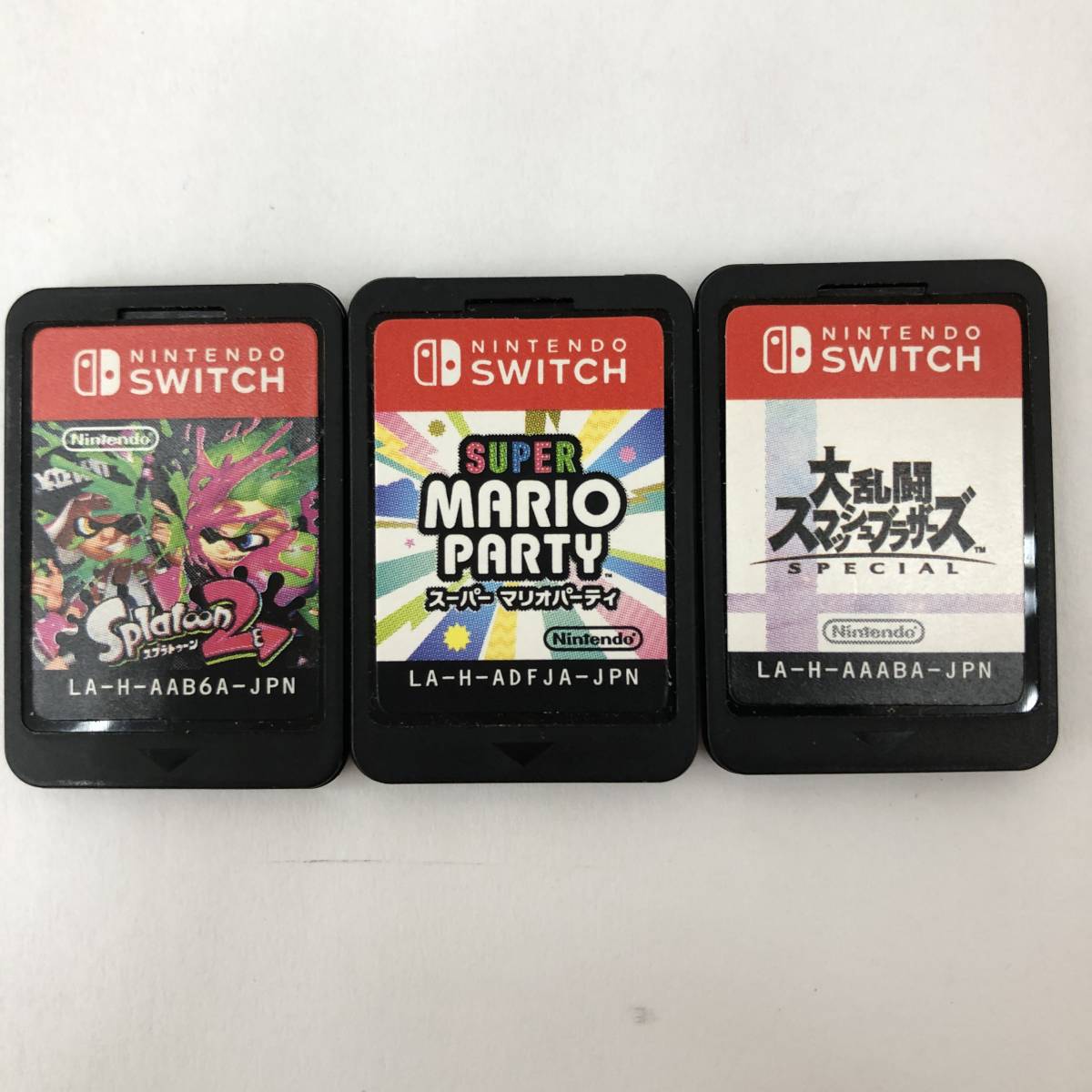 Switchスプラトゥーンセットと大乱闘スマッシュブラザーズとマリオ  